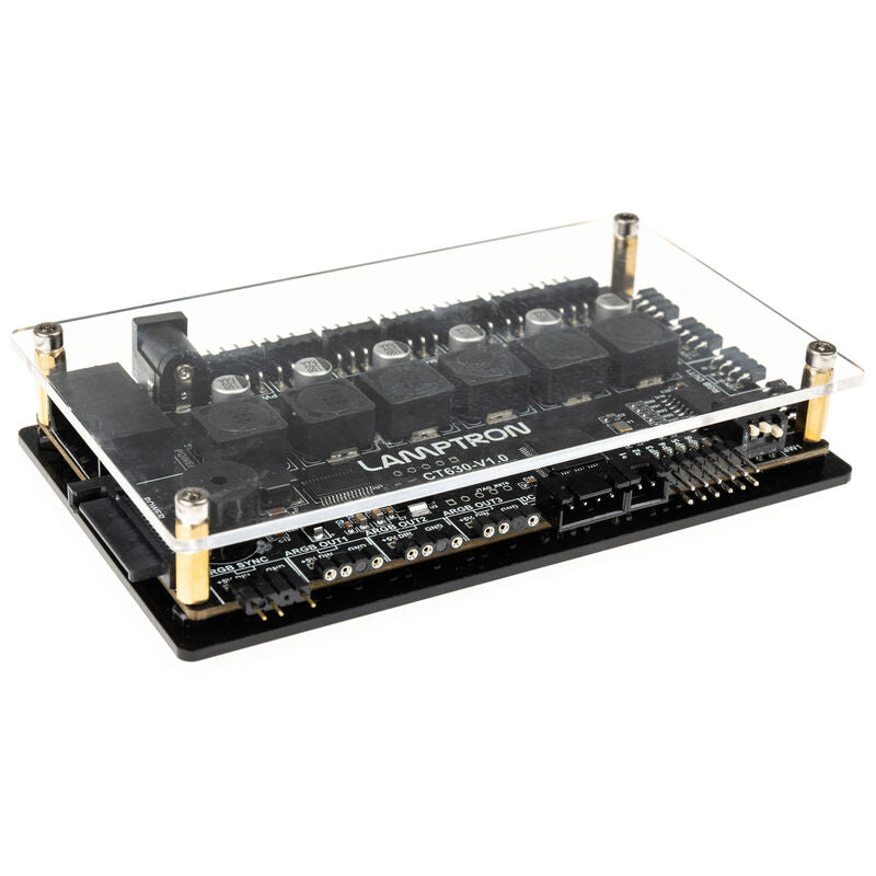 Lamptron CT630 Auto-Controller PWM ARGB svart bakside