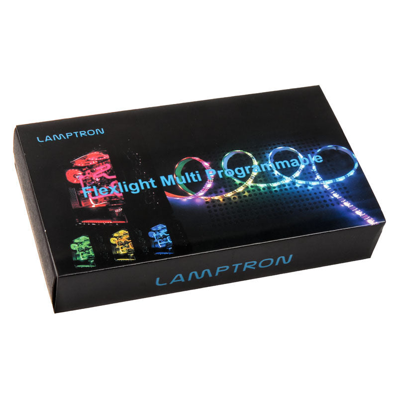 Montert Lamptron Flexlight Multi Programmable LED-strip i PC