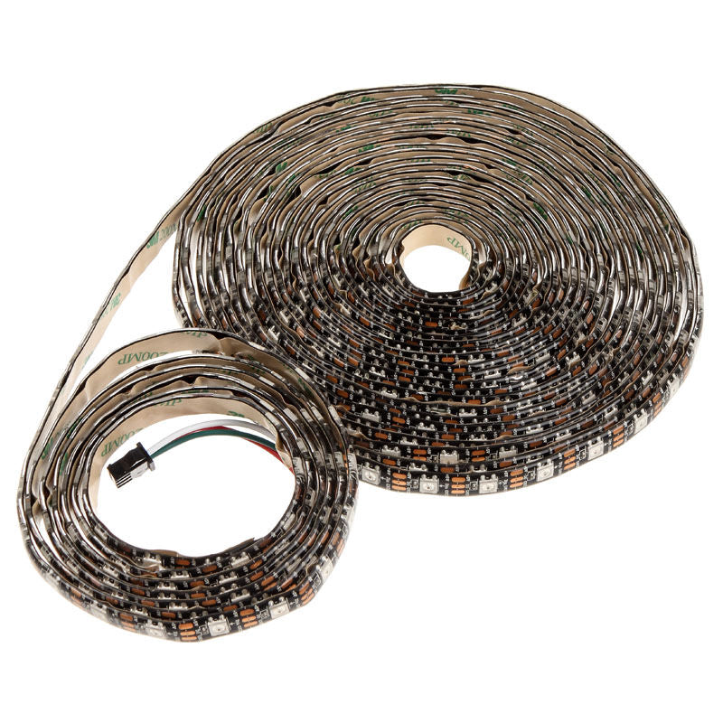 Detalj av LED-lys på Lamptron FlexLight Multi Programmable RGB LED-strip 8,5 m