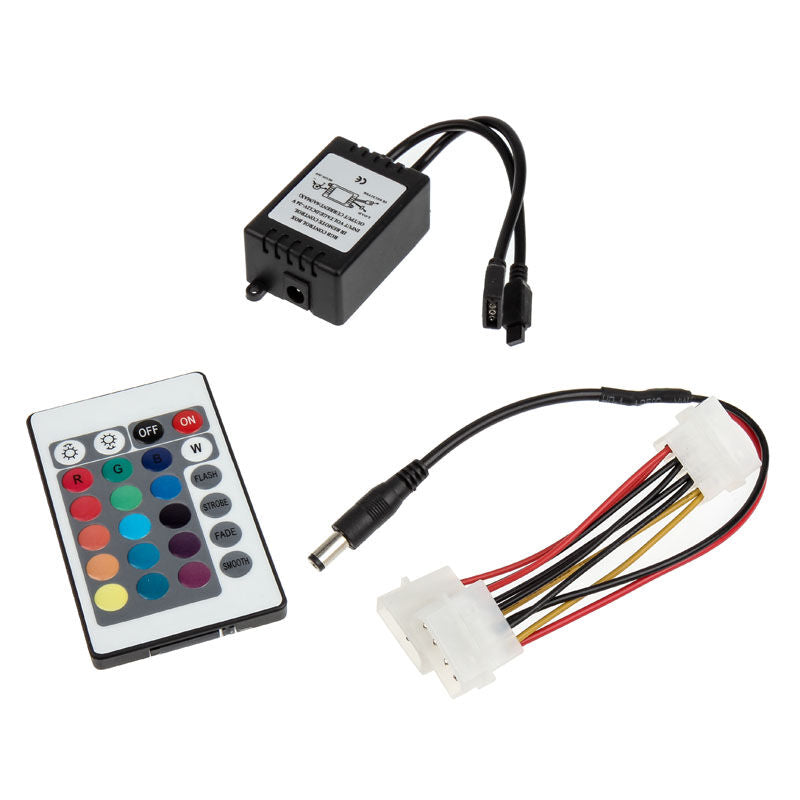 Lamptron FlexLight Multi RGB LED-stripe 48 LEDs 48 cm med lysende farger