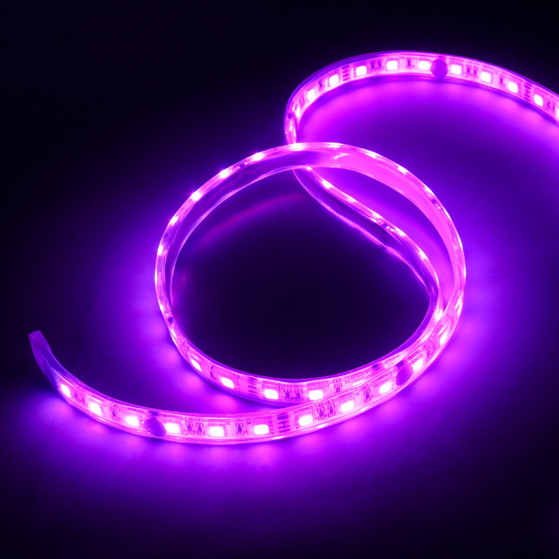 Lamptron FlexLight Multi RGB LED-stripe 60 LEDs Bluetooth nærbilde av magnet