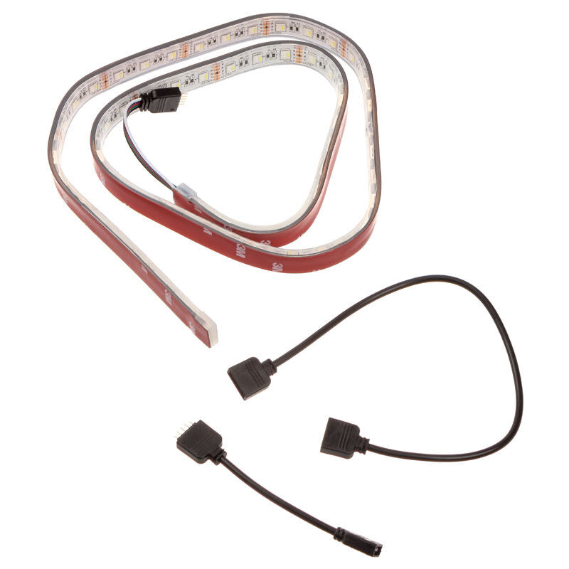 Lamptron Flexlight Multi Simple RGBW LED-stripe 3M montert i PC-kabinett