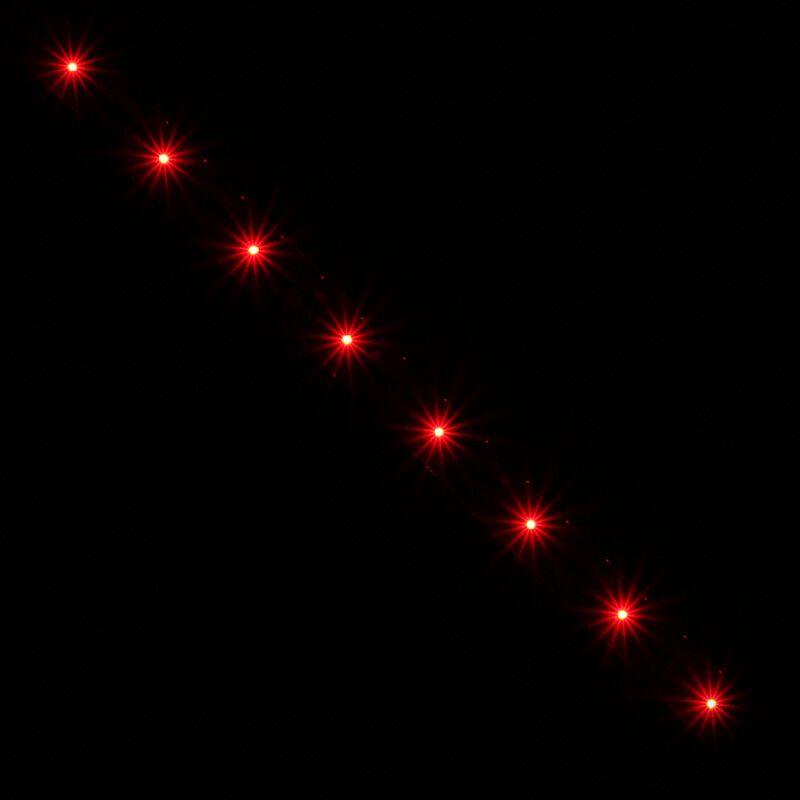 Bakside av Lamptron FlexLight Professional LED-stripe 15 LED rød