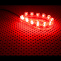 Lamptron FlexLight Standard LED-stripe 12 LED rød forfra