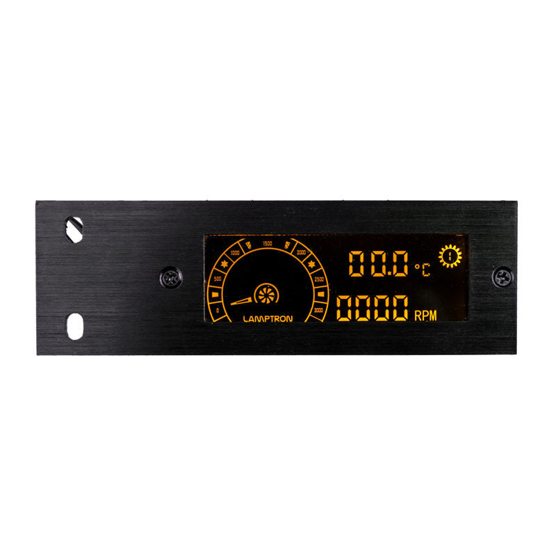 Lamptron TC20 PCI RGB vifte- og LED-kontroller svart bakside