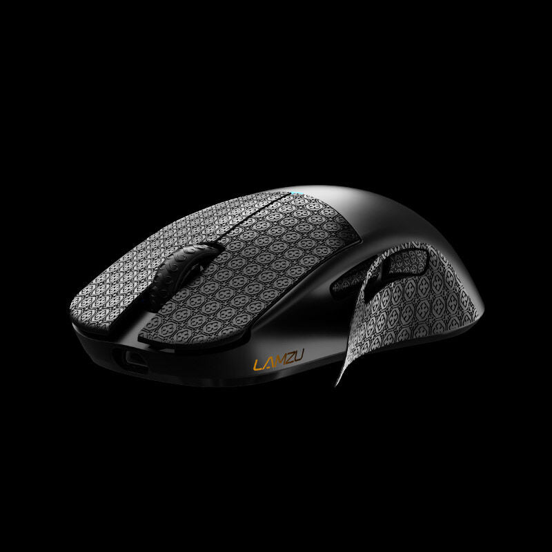 Lamzu Atlantis OG V2 Grip Tape grepstape svart detalj