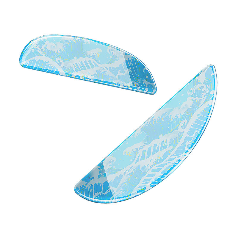 Lamzu Glass Skates museskøyter Atlantis OG V2 glass bakside
