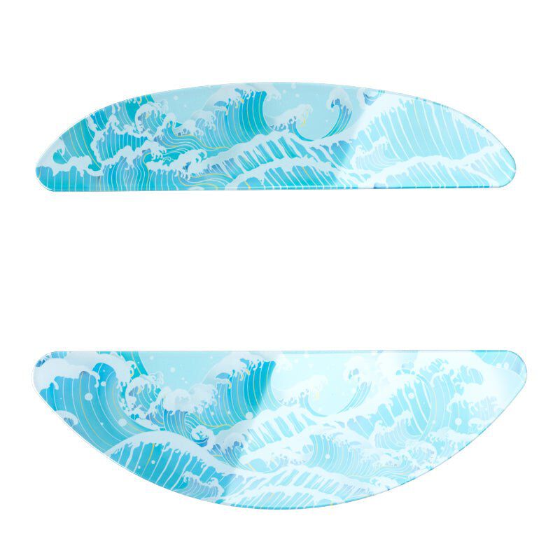 Lamzu Glass Skates museskøyter Atlantis Mini Pro glass forfra