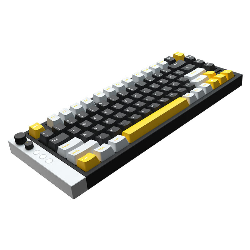 Bakside av Lamzu Jet75 magnetisk gamingtastatur 75% 8000 Hz RGB svart