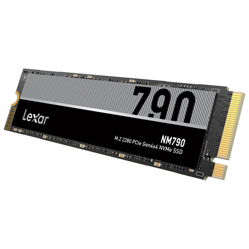 Lexar NM790 NVMe SSD 4 TB PCIe 4.0 M.2 2280 forfra