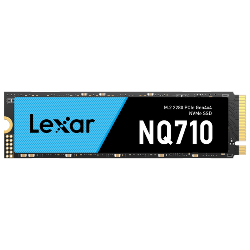 Lexar NQ710 NVMe SSD 500 GB PCIe 4.0 M.2 bakside