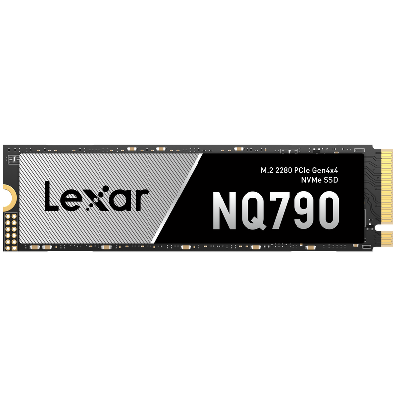 Lexar NQ790 NVMe SSD 4 TB PCIe 4.0 M.2 2280 bakside