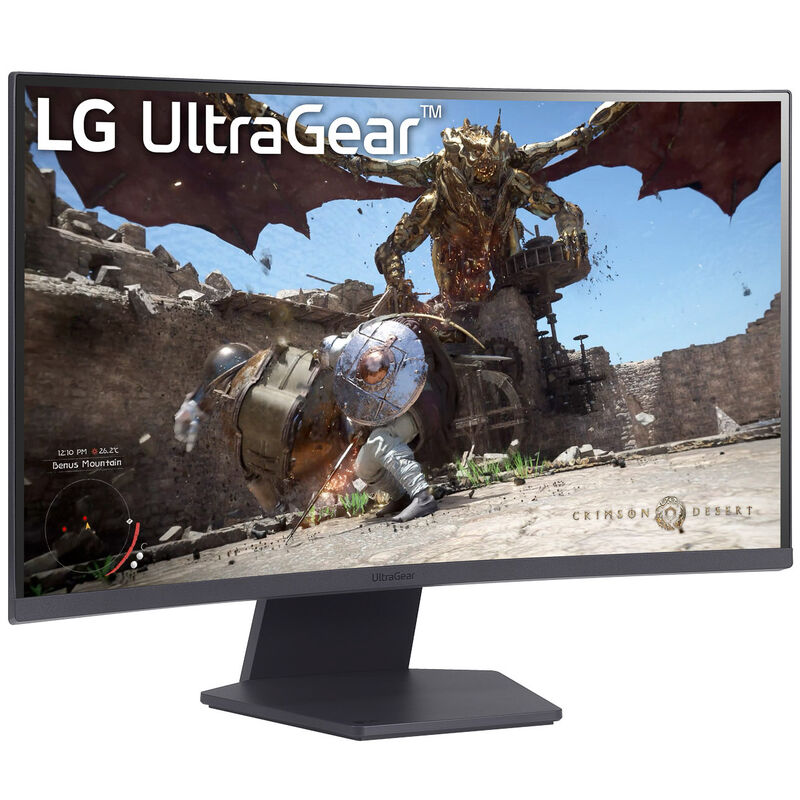 LG UltraGear 27GS60QX-B gamingskjerm forfra