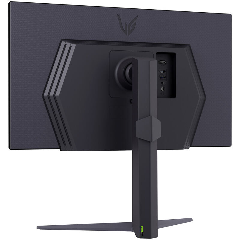 Sideprofil av LG UltraGear 27GS75QX-B gamingskjerm