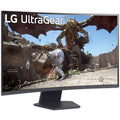 LG UltraGear 32GS60QX-B curved gamingskjerm forfra