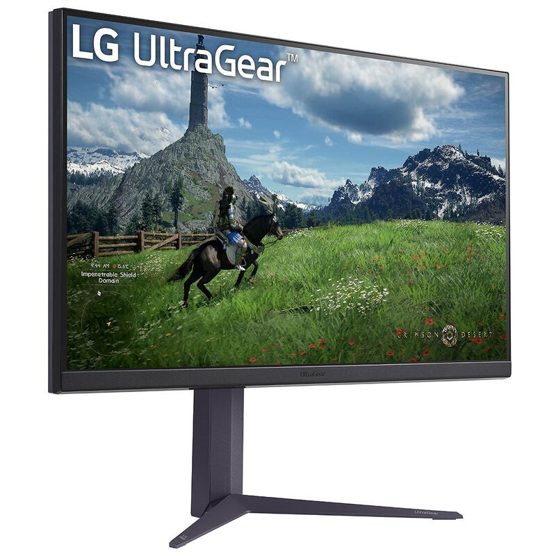 LG Ultragear 32GS85Q-B gamingskjerm bakside