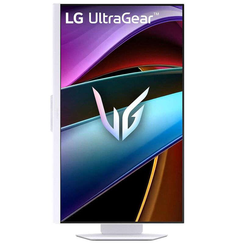 Montert LG UltraGear G8s 32G810SA-W gamingskjerm i spilloppsett