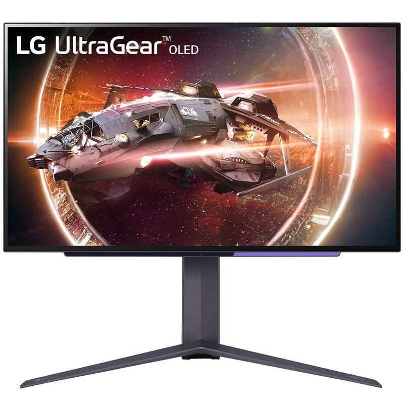 LG UltraGear OLED 27GS95QX-B gamingskjerm bakside