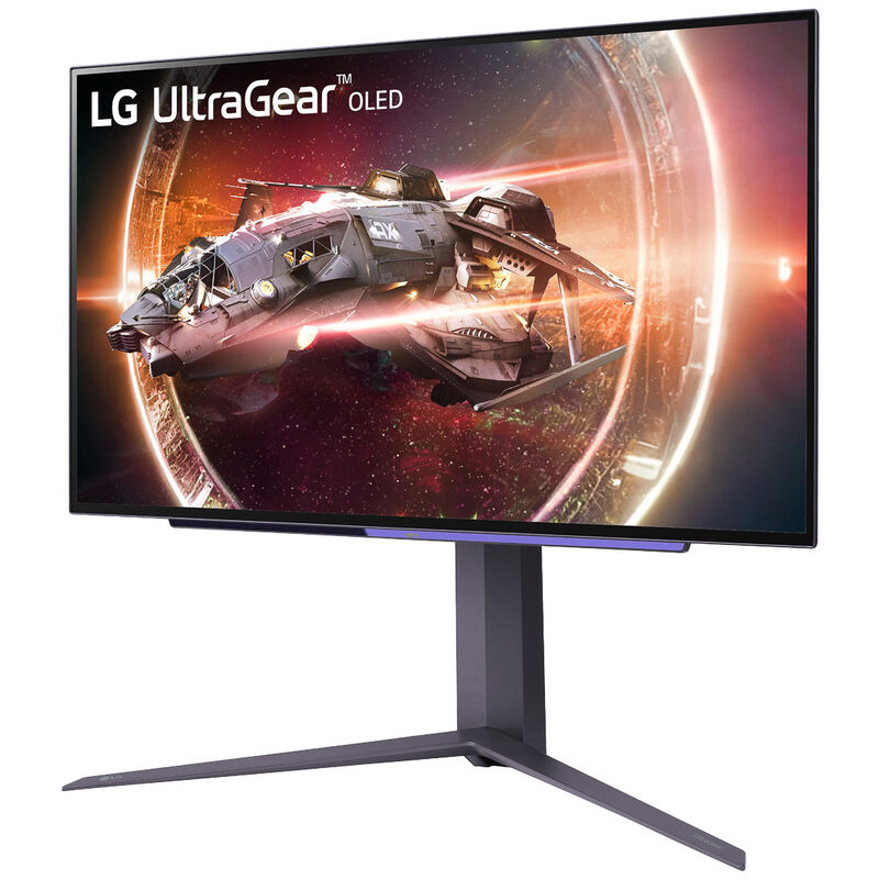 Detaljbilde av LG UltraGear OLED 27GS95QX-B gamingskjerm