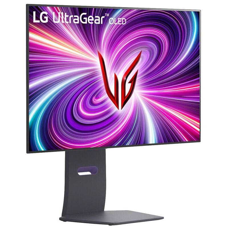 LG UltraGear OLED 32GS94UX-B gamingskjerm forfra