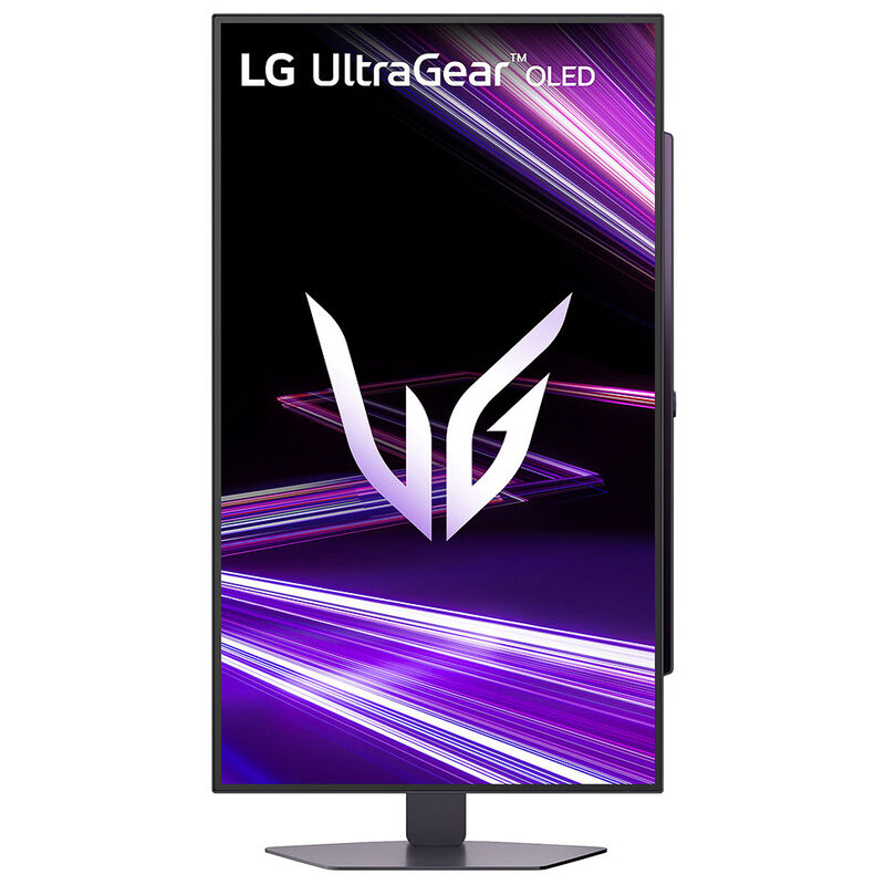 LG UltraGear OLED GX7 27GX704A-B nærbilde av kontrollknapper