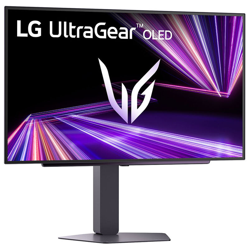 LG UltraGear OLED GX7 27GX704A-B detalj av panel