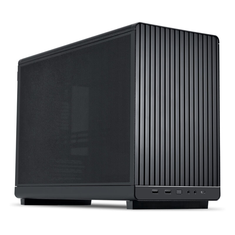 Lian Li DAN Cases A3-mATX kabinett Micro-ATX hvit forfra