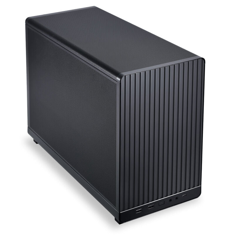 Lian Li DAN Cases A3-mATX kabinett svart detalj av ARGB-lys