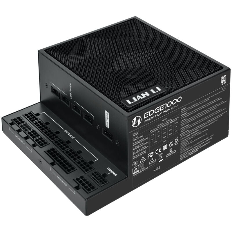 Detalj av Lian Li EDGE EG1000 USB-hub