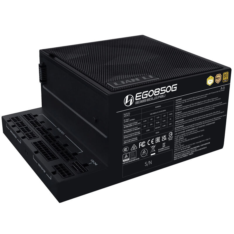 Lian Li EDGE GOLD 850 strømforsyning bakside