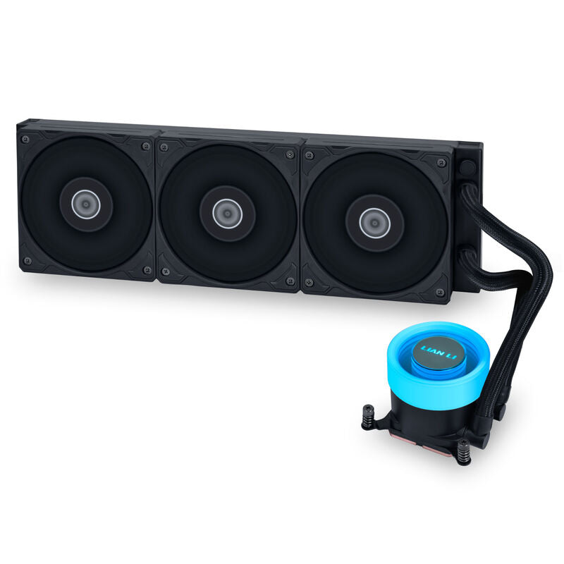 Lian Li GA II Lite Performance AIO vannkjøling 360 mm svart forfra