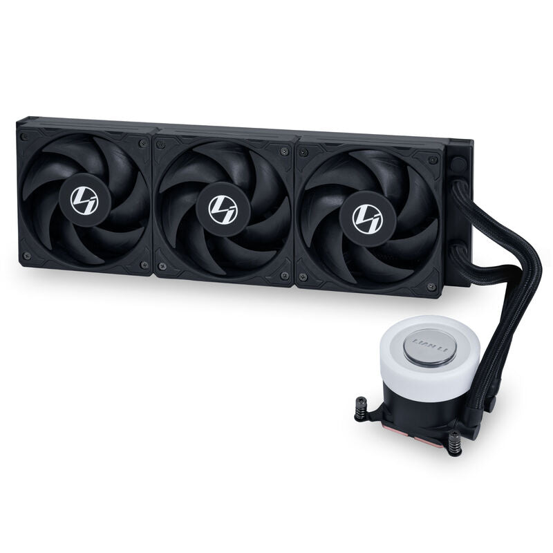 Lian Li GA II Lite Performance AIO vannkjøling 360 mm svart bakside