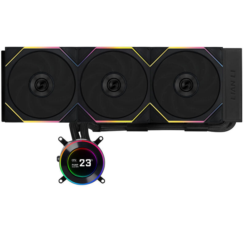 Lian Li HYDROSHIFT II LCD-C 360TL ARGB AIO vannkjøling forfra