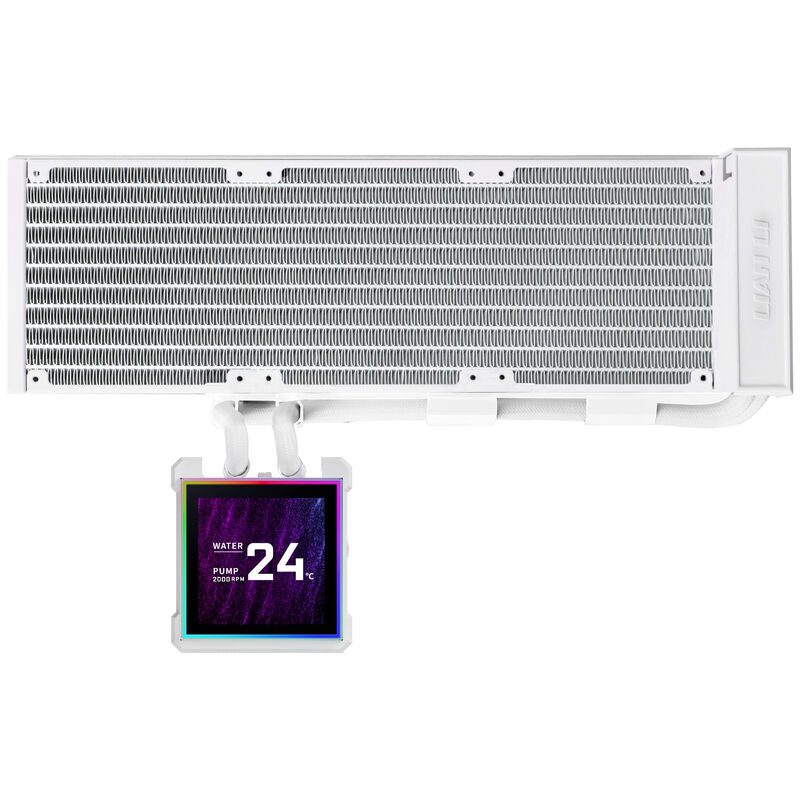 Lian Li HydroShift II LCD-S 360N montert i PC
