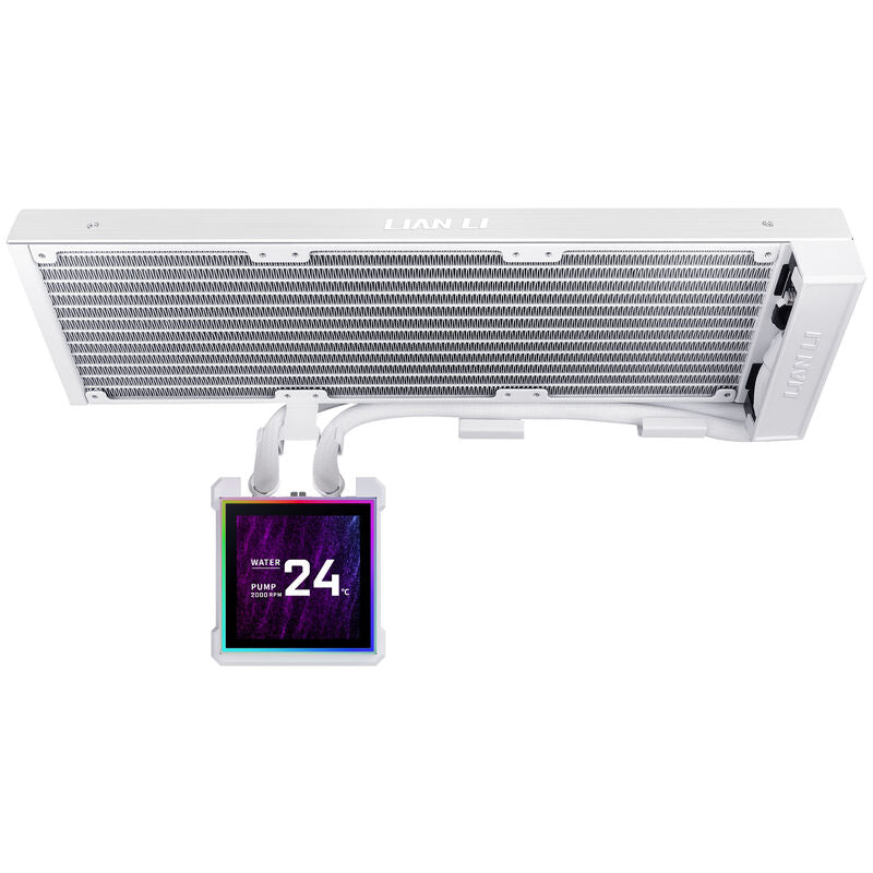 Lian Li HydroShift II LCD-S 360N nærbilde av IPS-LCD