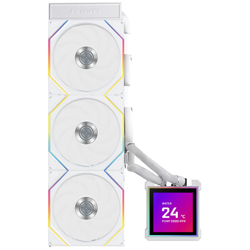 Lian Li HydroShift II LCD-S 360TL AIO vannkjøling bakside