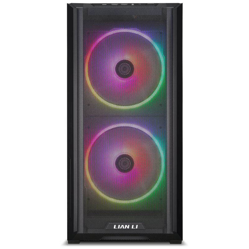 Lian Li LANCOOL 216 RGB kabinett midtårn E-ATX svart bakside
