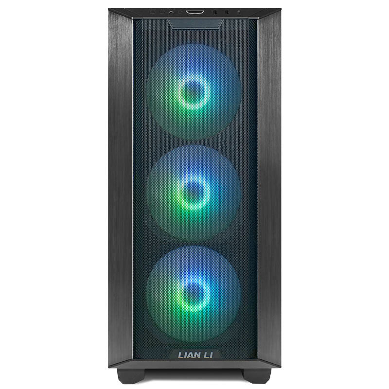 Lian Li LANCOOL III kabinett montert med RGB-belysning