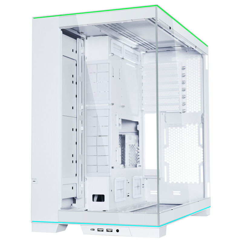 Lian Li O11 Dynamic EVO RGB kabinett med monterte vifter og kabler