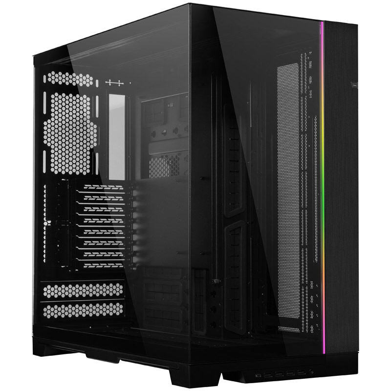 Lian Li O11 Dynamic EVO XL fulltårn kabinett E-ATX svart forfra