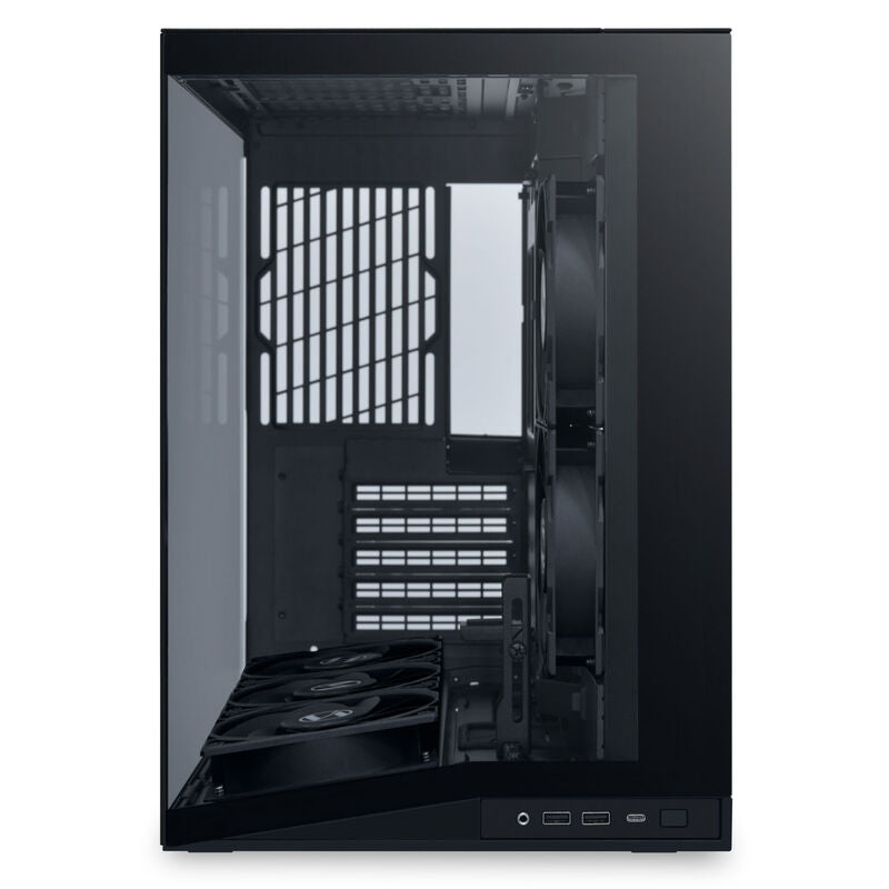 Lian Li O11 Dynamic Mini V2 Flow kabinett montert med hardware