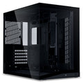 Lian Li O11 Dynamic Mini V2 forfra svart kabinett