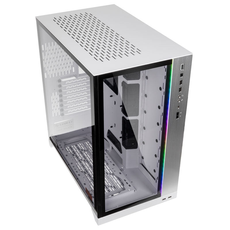 Lian Li O11 Dynamic XL ROG Certified fulltårn hvit bakside