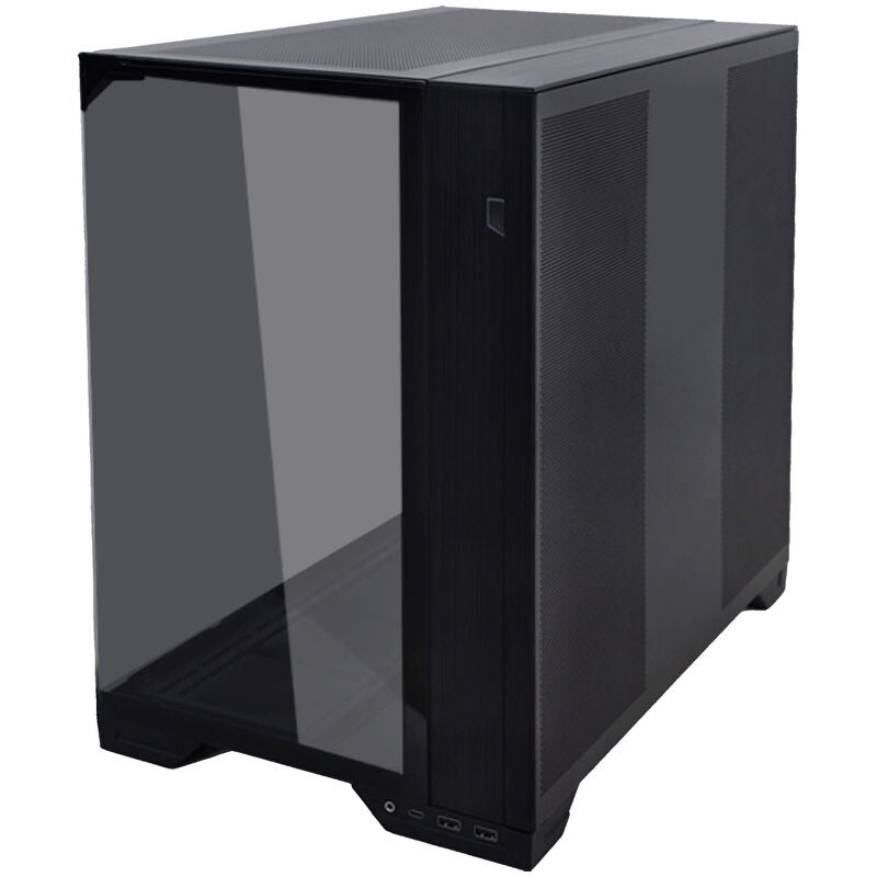 Detalj av herdet glass på Lian Li O11 Vision Compact