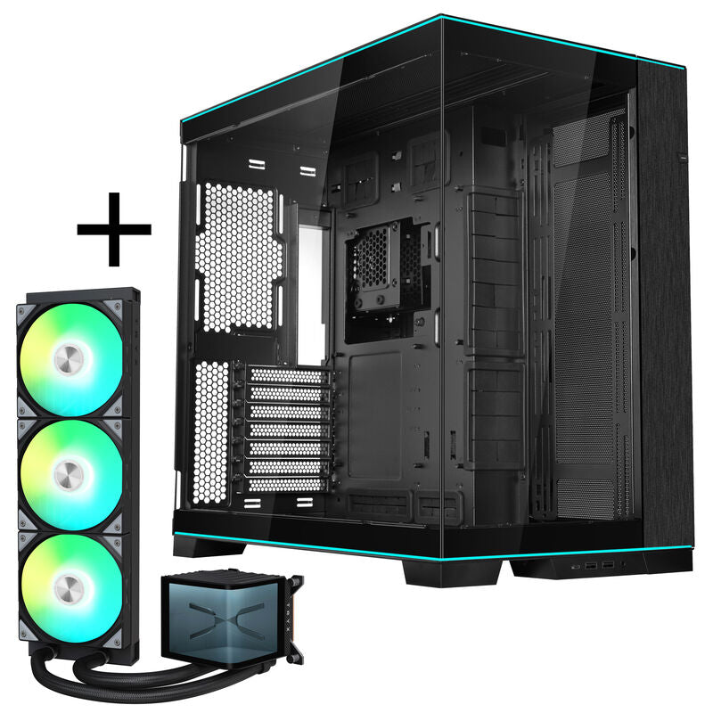 Lian Li O11D EVO RGB kabinett forfra svart