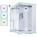 Lian Li O11D EVO RGB kabinett hvit forfra