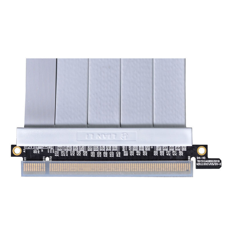 Lian Li PW-PCI-4-60W PCIe 4.0 riserkabel 60 cm hvit bakside