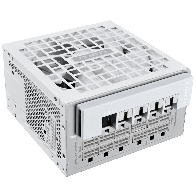 Lian Li RS Series strømforsyning 1200 W detalj av modulære kabler