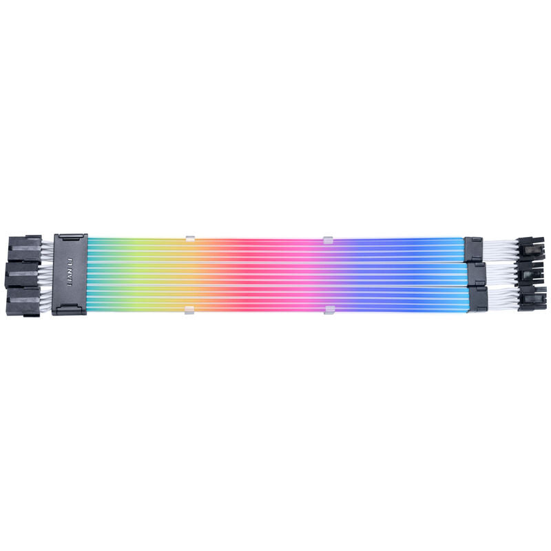 Detaljbilde av Lian Li Strimer Wireless 3x 8-Pin GPU-kabel RGB