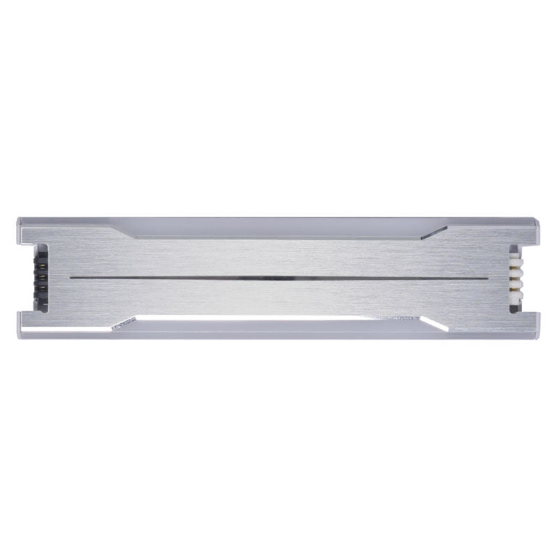 Lian Li UNI FAN P28 vifte 3-pakk 120 mm hvit ARGB vifte med ARGB-striper på siden